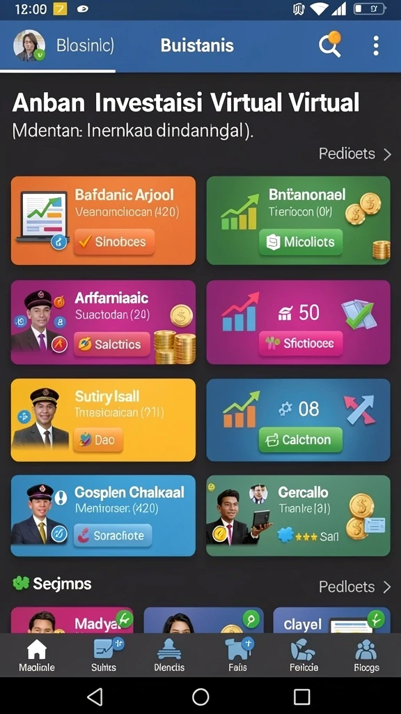 qgluck - Tampilan awal permainan yang menarik dan intuitif.